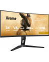 iiyama Monitor G-Master 34 cale GCB3486WQSCP-B1,VA,UWQHD,240HZ,1500R,500cd,21:9,     USB-C dock 95W, RJ45, 2x5W - nr 40