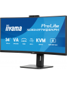 iiyama Monitor 34 cale XCB3497WQSNPH-B1,VA,UWQHD,1500R,USB-C Dock 95W, RJ45, KVM,2x5W, kamera 5MP, /5y/ - nr 32