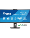 iiyama Monitor 34 cale XCB3497WQSNPH-B1,VA,UWQHD,1500R,USB-C Dock 95W, RJ45, KVM,2x5W, kamera 5MP, /5y/ - nr 36