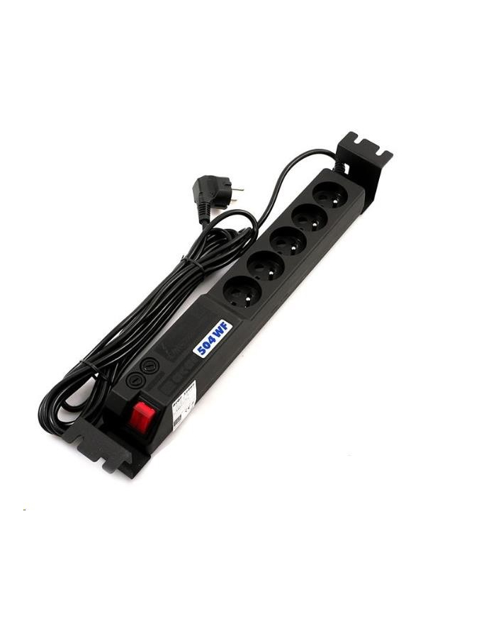 Listwa przeciwprzepięciowa Acar 504WF EMI/RFI (3m ; czarny) główny