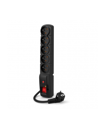 Listwa zasilająca Acar F5 Power 16A (1,5m ; czarny)