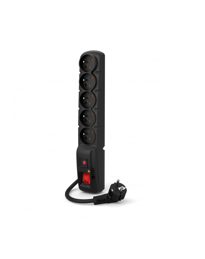 Listwa zasilająca Acar F5 Power 16A (1,5m ; czarny) główny