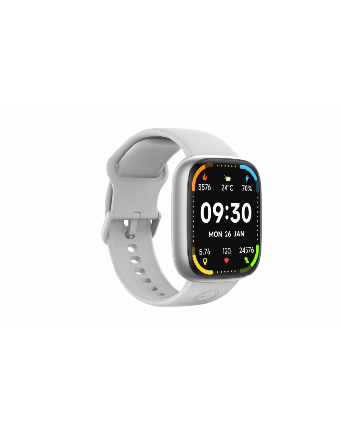 ecowatch Smartwatch EW06 Srebrny główny