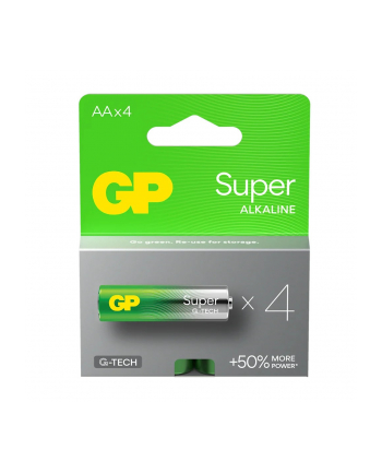 gp battery Baterie alkaliczne LR6/AA GP SUPER 4szt. (G-TECH)