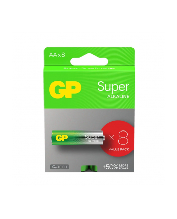 gp battery Baterie alkaliczne LR6/AA GP SUPER 8szt. (G-TECH)