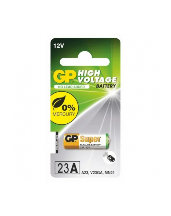 gp battery Bateria do pilota samochodowego GP 23A MN21 blister 1 szt. główny