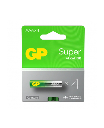 gp battery Baterie alkaliczne LR03/AAA GP SUPER 4szt. (G-TECH)