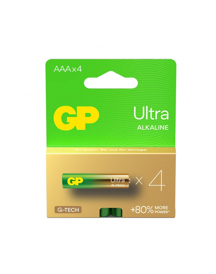 gp battery Baterie alkaliczne LR03/AAA GP ULTRA 4szt. (G-TECH) główny