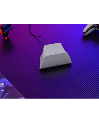 TRUST GXT 255W Quick charge stand for PS5 controllers - White nr 1