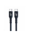 tb Kabel USB C - USB C 60W żelowy 1m czarny - nr 1