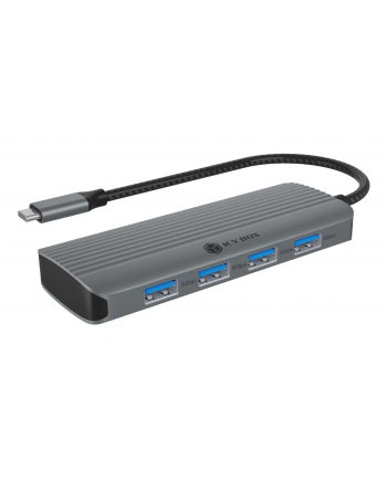 ICY BOX IB-DK4022a-CPD 6-in-1 USB Type-C Notebook DockingStation