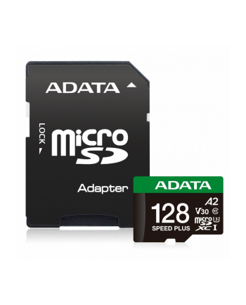 adata Karta microSD Speed Plus 128GB UHS1 U3 V30 A2 180/160 MB/s