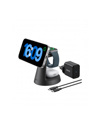 anker Stacja 3w1 stojak zestaw kabel+ładowarka czarna nr 2