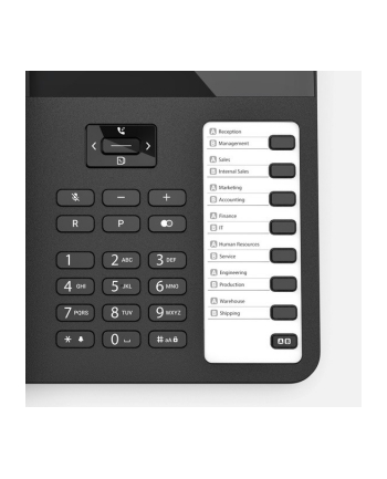 gigaset Telefon przewodowy Desk600 Czarny