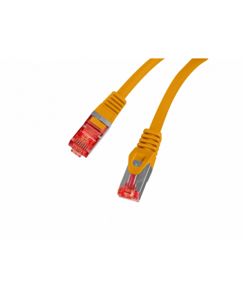 LANBERG Patchcord CAT.6 S/FTP LSZH CU 0.25m orange Fluke Passed