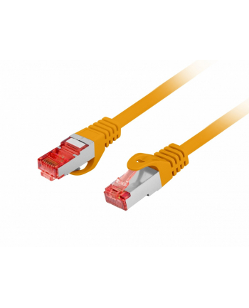 LANBERG Patchcord CAT.6 S/FTP LSZH CU 0.25m orange Fluke Passed