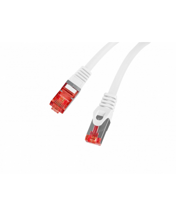 LANBERG Patchcord CAT.6 S/FTP LSZH CU 0.5m BIAŁY Fluke Passed