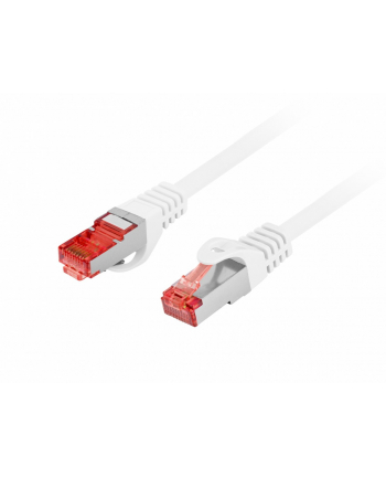 LANBERG Patchcord CAT.6 S/FTP LSZH CU 0.5m BIAŁY Fluke Passed