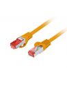 LANBERG Patchcord CAT.6 S/FTP LSZH CU 1m orange Fluke Passed - nr 1