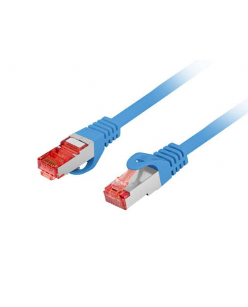 LANBERG Patchcord CAT.6 S/FTP LSZH CU 1.5m blue Fluke Passed