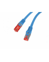 LANBERG Patchcord CAT.6 S/FTP LSZH CU 10m blue Fluke Passed - nr 3