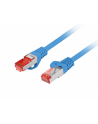 LANBERG Patchcord CAT.6 S/FTP LSZH CU 10m blue Fluke Passed - nr 4