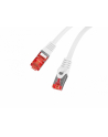 LANBERG Patchcord CAT.6 S/FTP LSZH CU 10m BIAŁY Fluke Passed - nr 3