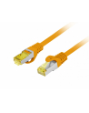 LANBERG Patchcord CAT.6A S/FTP LSZH CU 10m orange Fluke Passed - nr 4