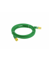 LANBERG Patchcord CAT.6A S/FTP LSZH CU 15m green Fluke Passed - nr 5