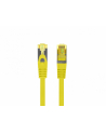 LANBERG Patchcord CAT.6A S/FTP LSZH CU 15m yellow Fluke Passed - nr 2