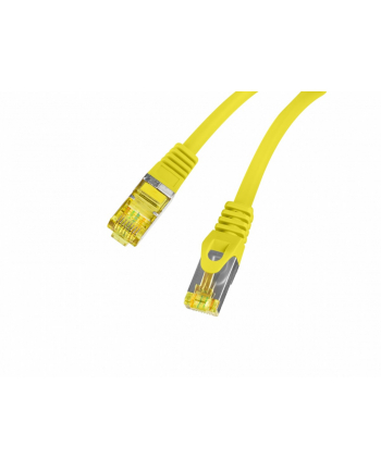 LANBERG Patchcord CAT.6A S/FTP LSZH CU 15m yellow Fluke Passed nr 2