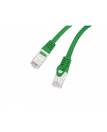 LANBERG Patchcord CAT.6 UTP LSZH CU 0.25m green Fluke Passed