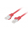 LANBERG Patchcord CAT.6 UTP LSZH CU 0.25m red Fluke Passed - nr 1