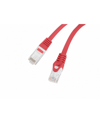 LANBERG Patchcord CAT.6 UTP LSZH CU 1m red Fluke Passed nr 2