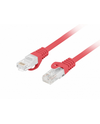 LANBERG Patchcord CAT.6 UTP LSZH CU 1m red Fluke Passed nr 1