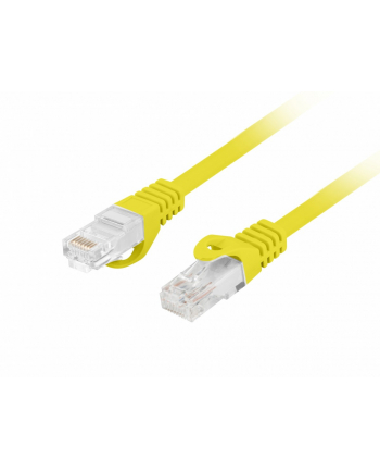 LANBERG Patchcord CAT.6 UTP LSZH CU 1m yellow Fluke Passed