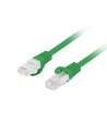 LANBERG Patchcord CAT.6 UTP LSZH CU 10m green Fluke Passed - nr 1
