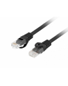 LANBERG Patchcord CAT.6 UTP LSZH CU 15m black Fluke Passed - nr 4