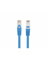 LANBERG Patchcord CAT.6 UTP LSZH CU 20m blue Fluke Passed - nr 2