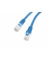 LANBERG Patchcord CAT.6 UTP LSZH CU 20m blue Fluke Passed - nr 3