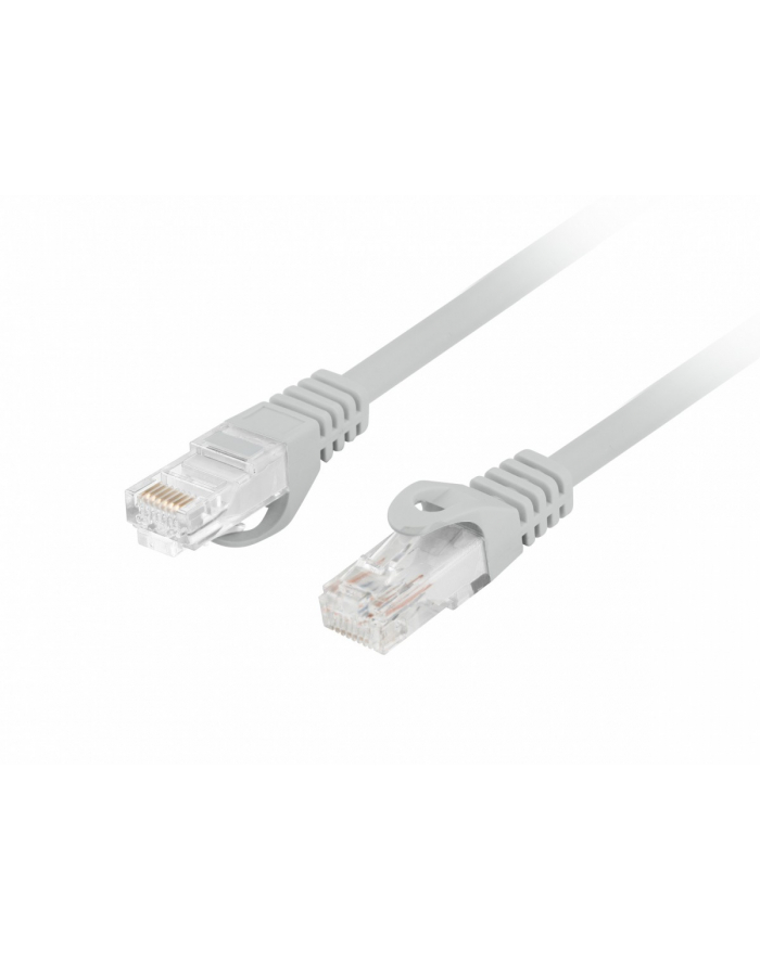 LANBERG Patchcord CAT.6 UTP LSZH CU 20m grey Fluke Passed główny