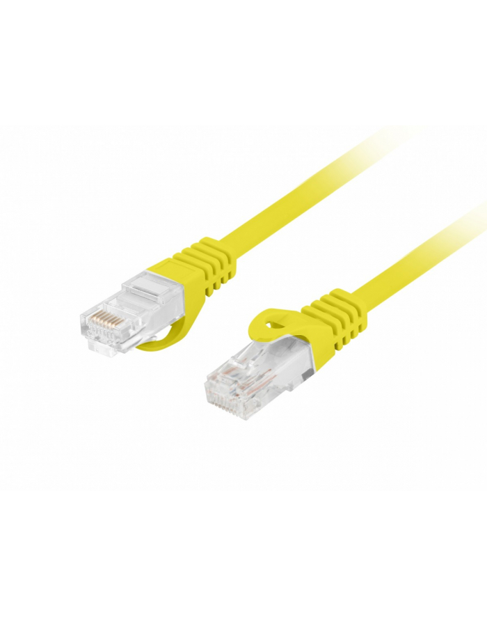 LANBERG Patchcord CAT.6 UTP LSZH CU 20m yellow Fluke Passed główny