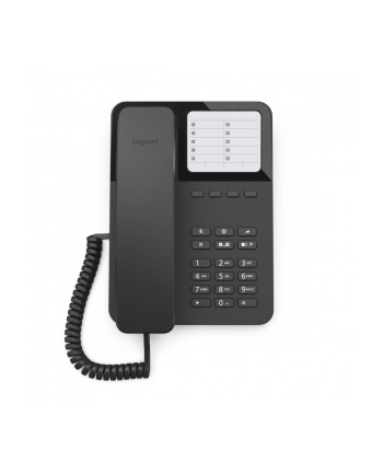 gigaset Telefon przewodowy Desk400 Czarny