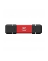 silicon power computer ' communicat SILICON POWER DS72 250GB External SSD USB-A USB-C 1050/850MB/s Red - nr 1