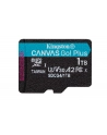 KINGSTON 1TB microSDXC Canvas Go Plus Gen4 200R A2 U3 Single Pack w/o ADP - nr 1