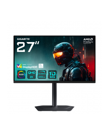 Monitor Gigabyte 27'' MO27Q2 OLED QHD 240Hz 2xHDMI DP HUB głośniki