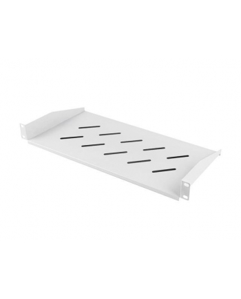 Półka do szaf Lanberg 19'' 350/450/600/800/1000mm szara (1U/483x220mm udźwig do 25kg)
