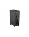 Szafa instalacyjna Rack Lanberg stojąca 19'' 32U 600x1000 czarna drzwi przeszklone LCD (flat pack) - nr 7