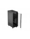 Szafa instalacyjna Rack Lanberg stojąca 19'' 32U 600x1000 czarna drzwi przeszklone LCD (flat pack) - nr 9