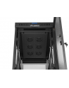 Szafa instalacyjna Rack Lanberg 19'' 32U 600x1000 czarna drzwi perforowane LCD (flat pack) - nr 11